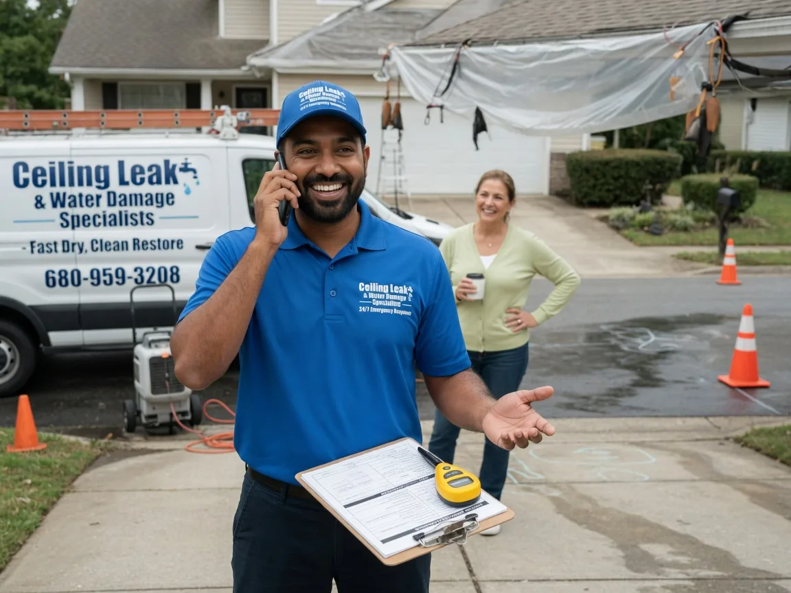 Ceiling Leak Cleanup Natrona, WY FAQs